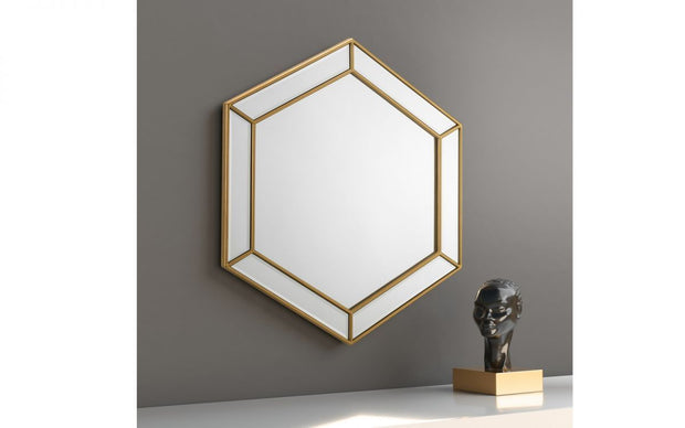 Melody Hexagonal Mirror