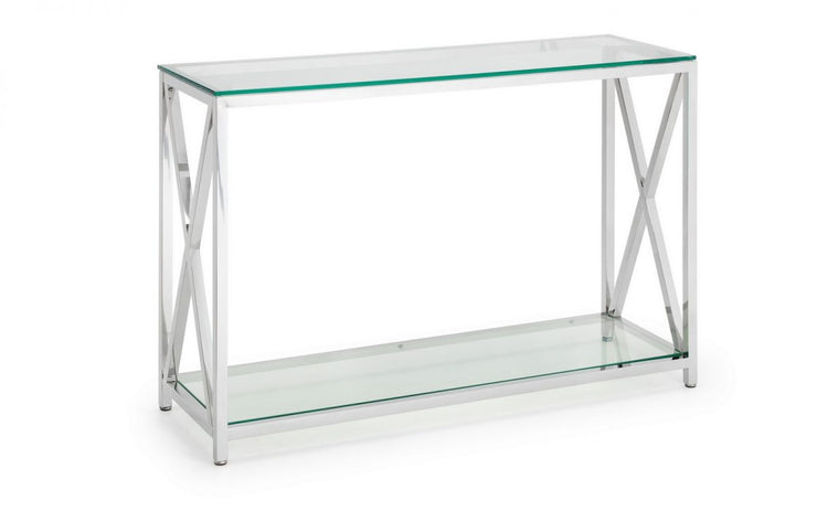 Miami Console Table - Silver