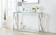 Miami Console Table - Silver