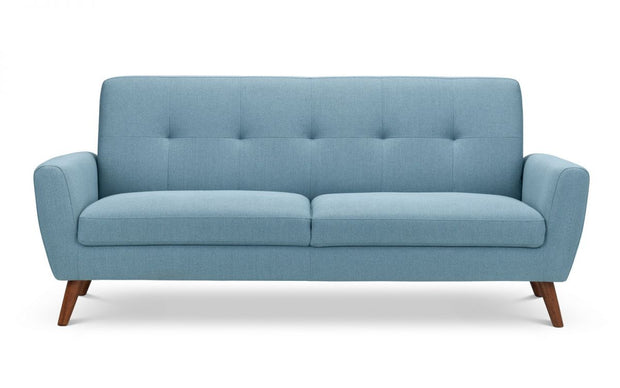 Monza 3 Seater Sofa - Blue Linen