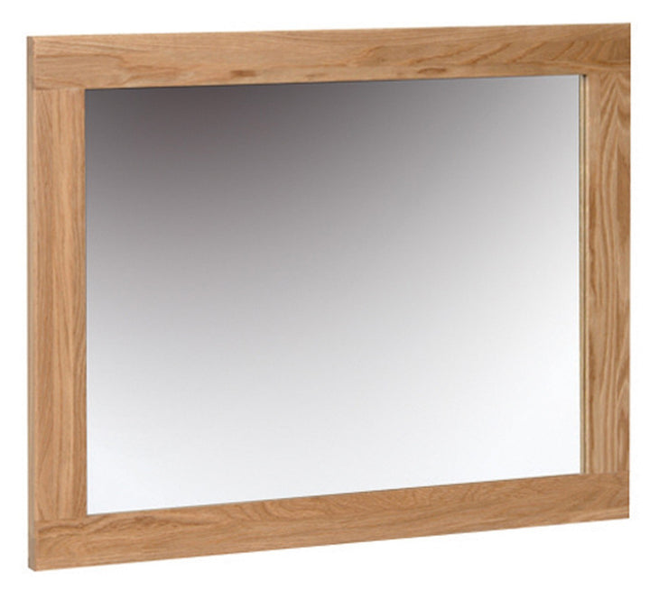 New Oak Wall 75cm x 60cm Mirror