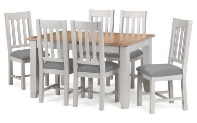 Richmond Extending Dining Table - Elephant Grey