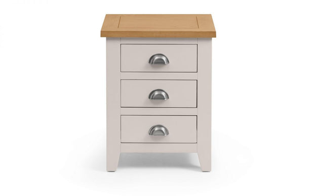 Richmond 3 Drawer Bedside Table