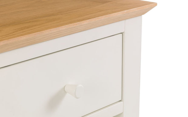 Salerno 2-Tone 1 Drawer Bedside Table