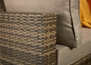 Savannah Corner Sofa in 8mm Flat Nature Brown Weave