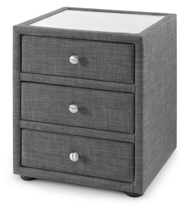 Sorrento 3 Drawer Bedside Table