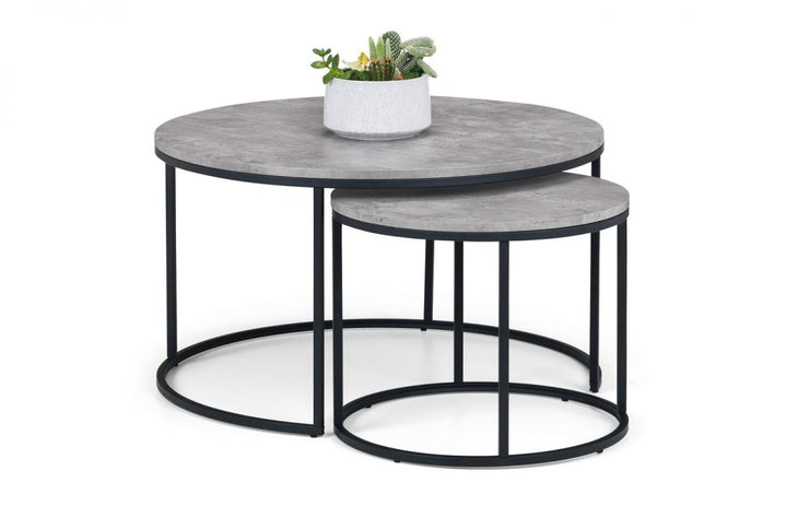 Staten Round Nesting Coffee Table