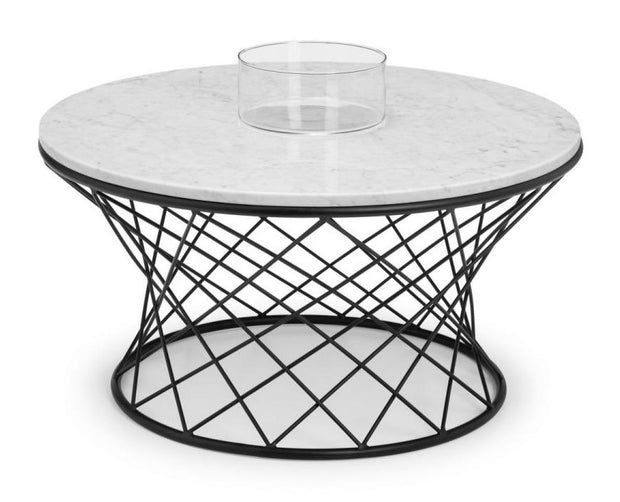 Trevi Real Marble Coffee Table