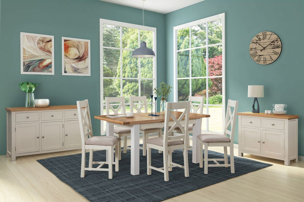 Dorset Painted Oak Extending Table 1.3m - 2.0m